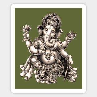 Ganesha Bali Souvenir Hindu Elephant God Yoga Ubud Sticker